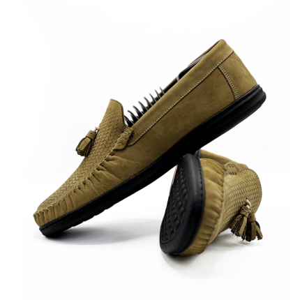 Mocassin Beige Nubuck Old Money 2026